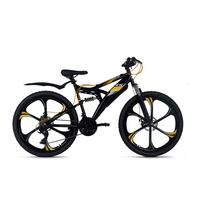 WYLD Mountainbike Fully schwarz/Gelb - Schwarz, LIFESTYLE, Metall
