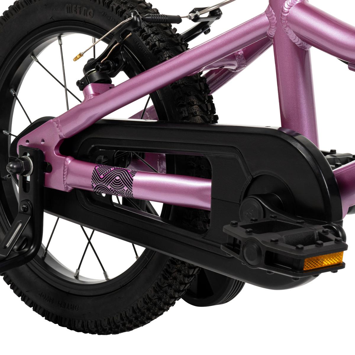 Kinderfahrrad Literide Pink, 14 Zoll - Pink, Basics, Metall (35/56/105cm)