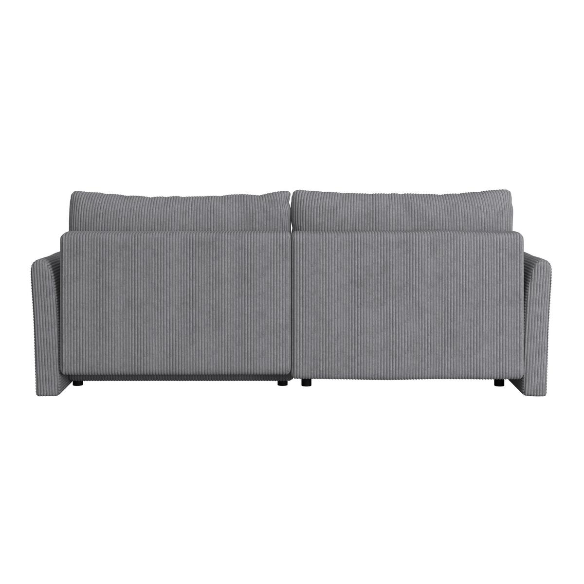 Ecksofa mit Schlaffunktion Sonos, Anthrazit 228x146 cm - Ecru/Anthrazit, MODERN, Textil (228/146cm)