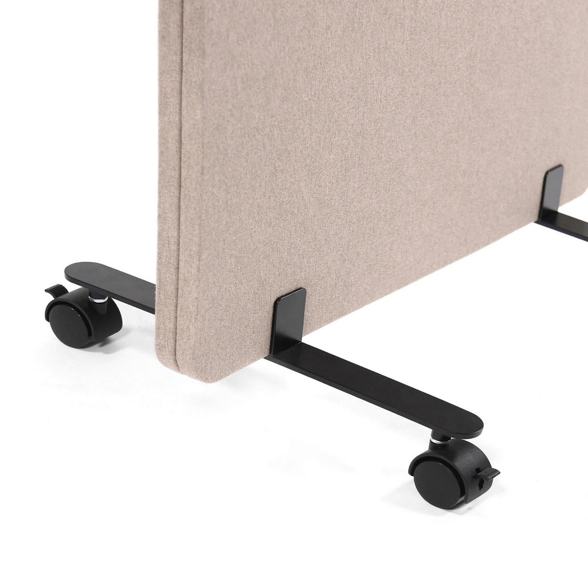 Trennwand Flexmiut - Taupe, Basics, Kunststoff/Textil (60/177/3cm) - MID.YOU