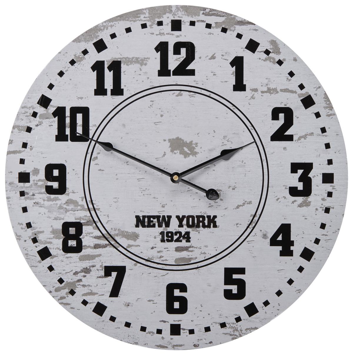 Wanduhr Alexandra Versch. Designs, D: 50 Cm - Multicolor, Basics, Papier/Holzwerkstoff (50cm) - Luca Bessoni