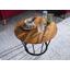 Massiver Couchtisch Rund mit Ablage Wl5, Sheeshamfarben - Sheeshamfarben/Schwarz, Design, Holz/Metall (62/62/40cm) - Livetastic Massiver Couchtisch Rund mit Ablage Wl5, Sheeshamfarben - Sheeshamfarben/Schwarz, Design, Holz/Metall (62/62/40cm) - Livetastic