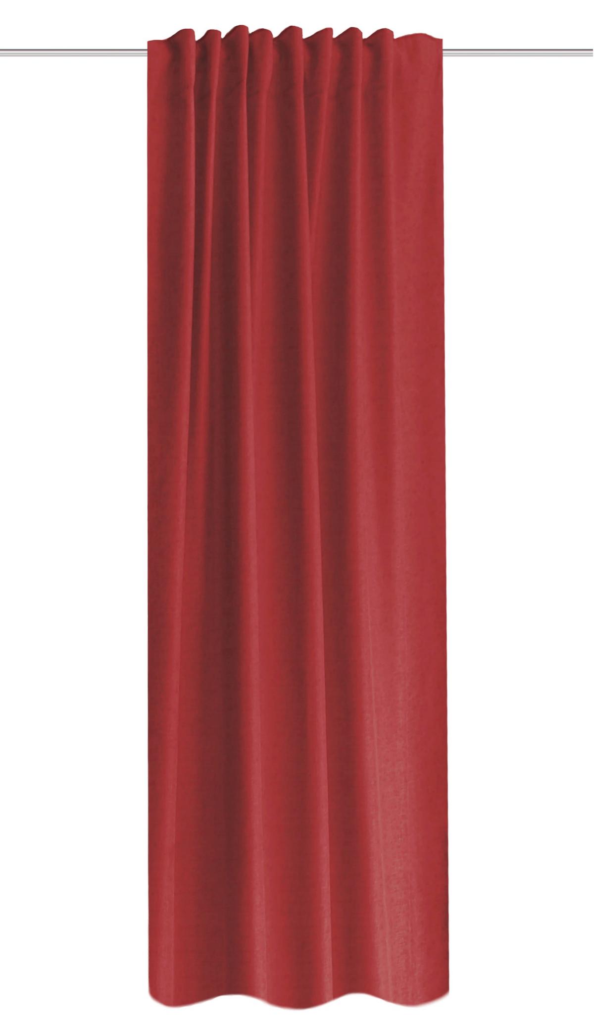 Wärmeschutzvorhang Eskimo Bordeaux B: 135 cm - Bordeaux, Basics, Textil (135/245cm) - Schmidt W. Gmbh