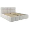 Polsterbett Cloudy Creme, Lf: 180x200 Cm - Creme, Trend, Holz/Holzwerkstoff (180/200cm) - Luca Bessoni