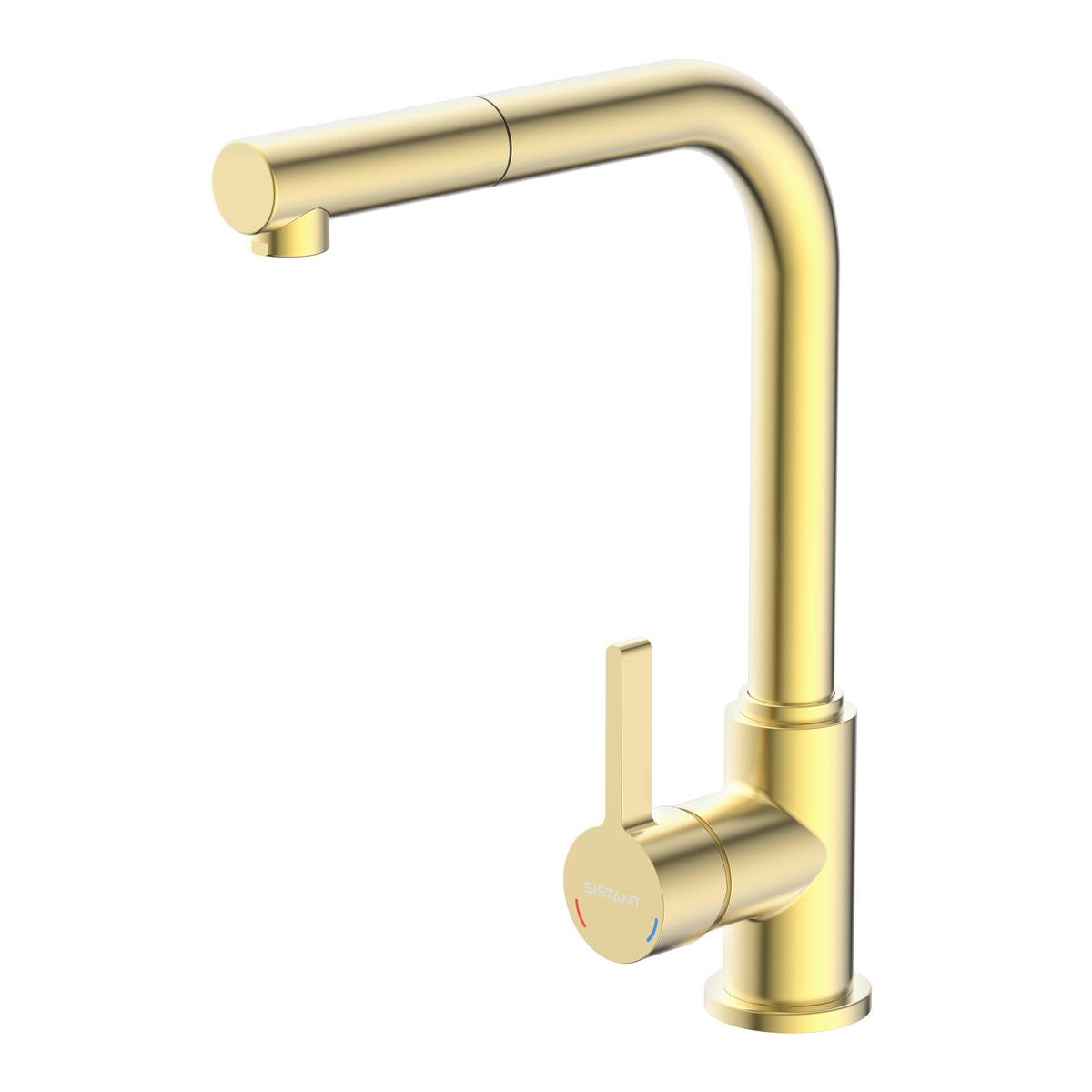 KÜCHENARMATUR SISTANT OSLO - Goldfarben, Basics, Metall (32,5cm) - Sistant