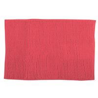 BADEMATTE CHENILLE ROT - Rot, Basics, Textil (50/80cm) - MSV