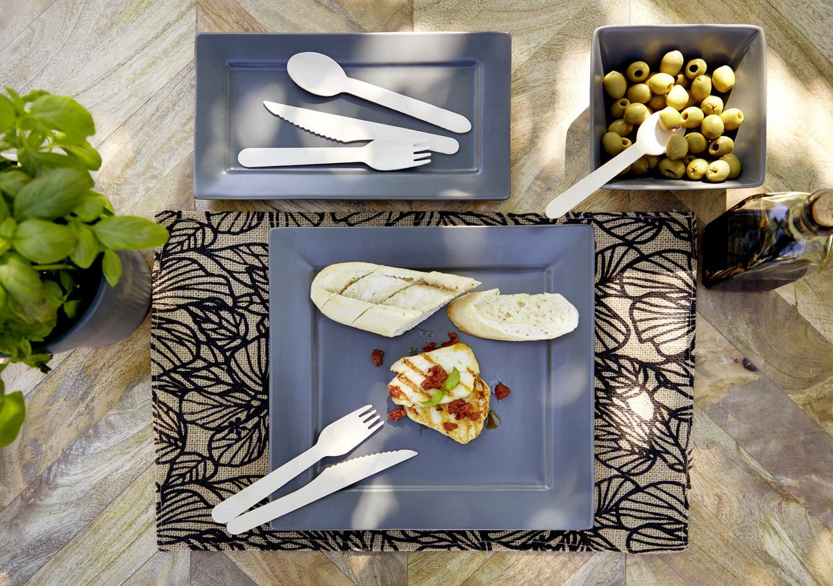 Einweg Holzmesser Roberta 18 Stk., L: ca. 16 cm - Birkefarben, KONVENTIONELL, Holz (16cm) - James Wood