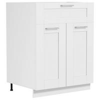 Küchenunterschrank Colura - Weiß, Trend, Holzwerkstoff/Kunststoff (60/82/46cm) - MID.YOU