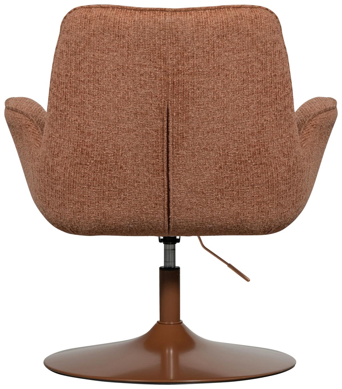 Sessel Marten Orange B: 79cm - Orange, Design, Textil (79/91/76cm) - Livetastic