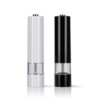 ELEKTR. SALZ-/PFEFFERMÜHLE GOURMETMAXX - Transparent/Schwarz, Basics, Keramik/Kunststoff (5,2/22,5cm) - GOURMETMAXX