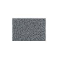 Badematte Terazzo - Anthrazit, Basics, Textil (60/90cm) - Grund