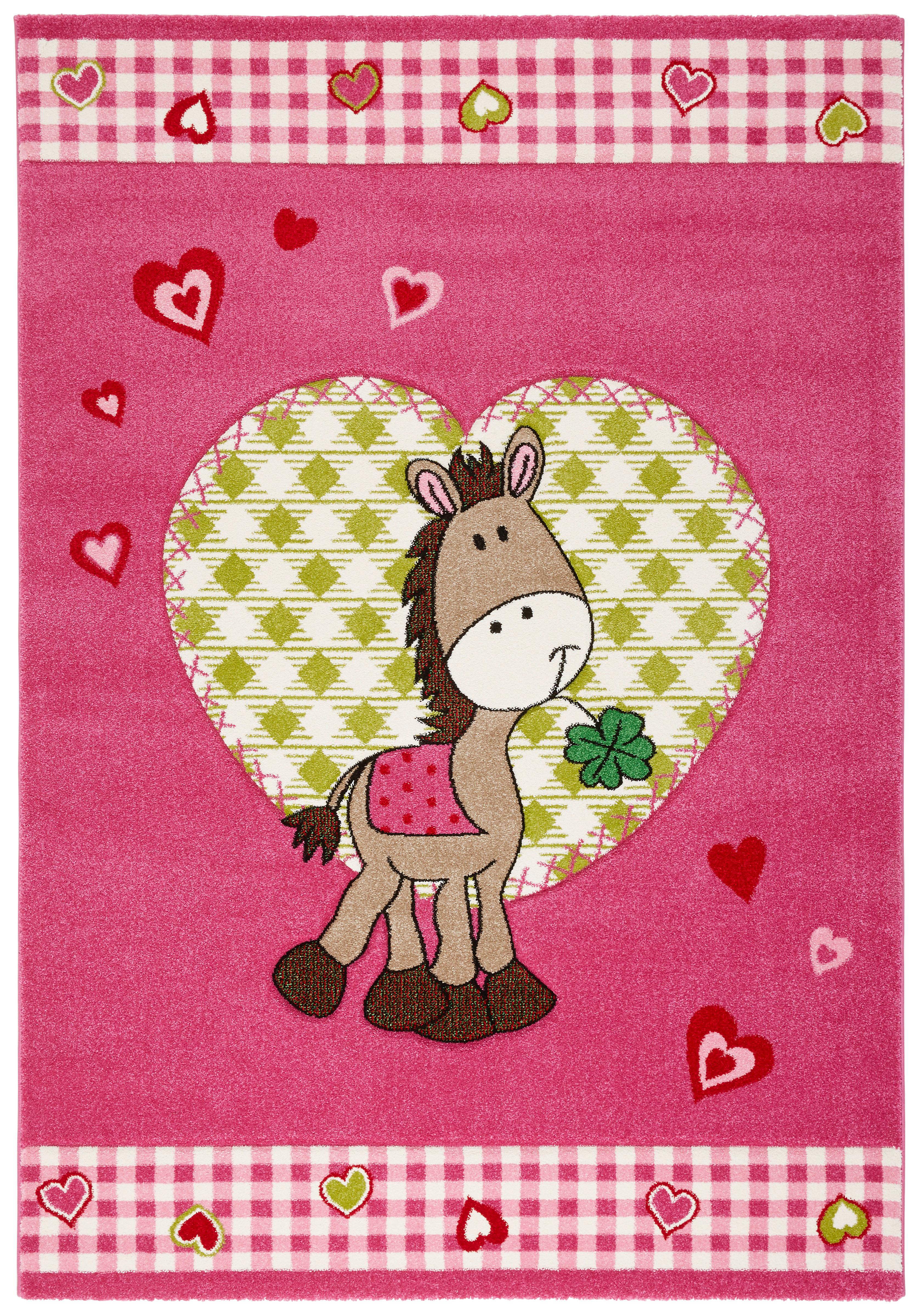 DETSKÝ KOBEREC Pony, 120/170cm, ružová - pink, textil (120/170cm) - Modern Living