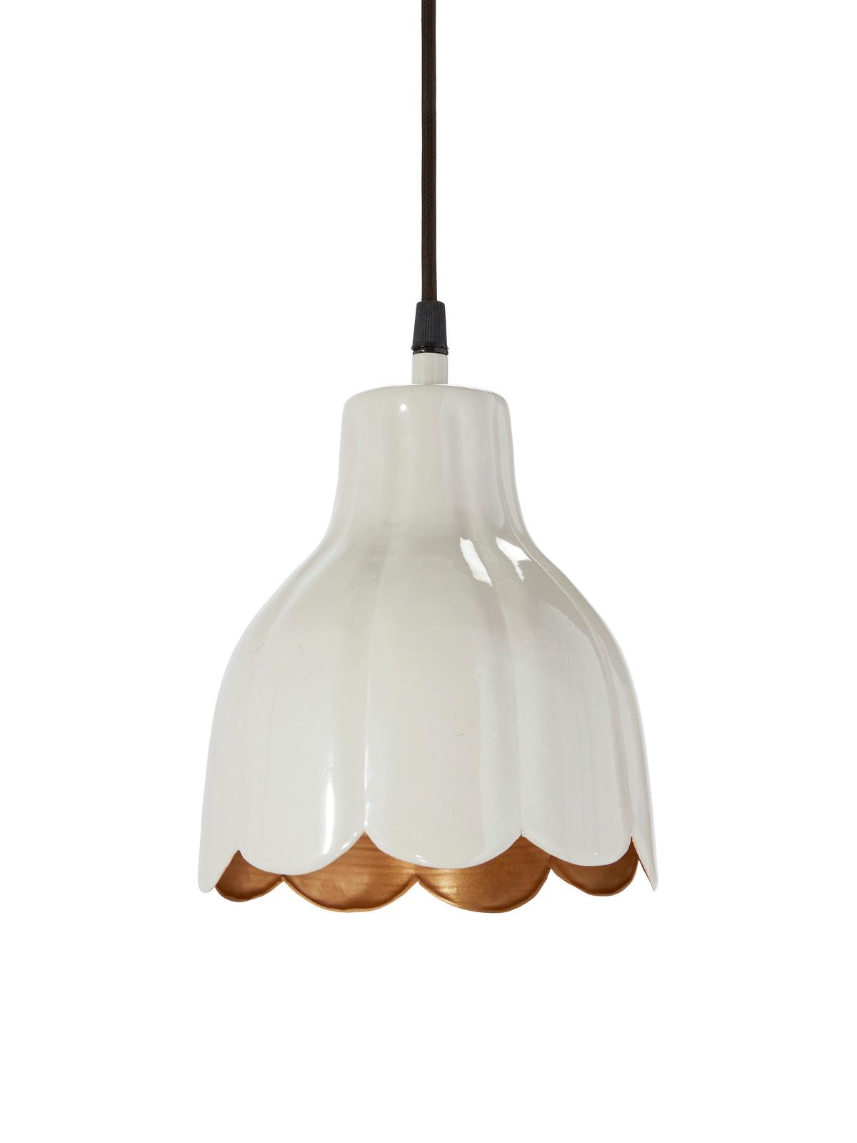 Hängeleuchte 4231718 Tulippa - Beige, KONVENTIONELL, Metall (17/20/17cm)