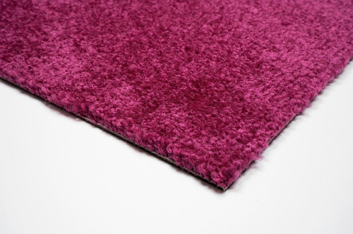 Teppichfliese Lila Carousel 50x50 cm Florhöhe 10 mm - Lila, Basics, Textil (50/50cm)