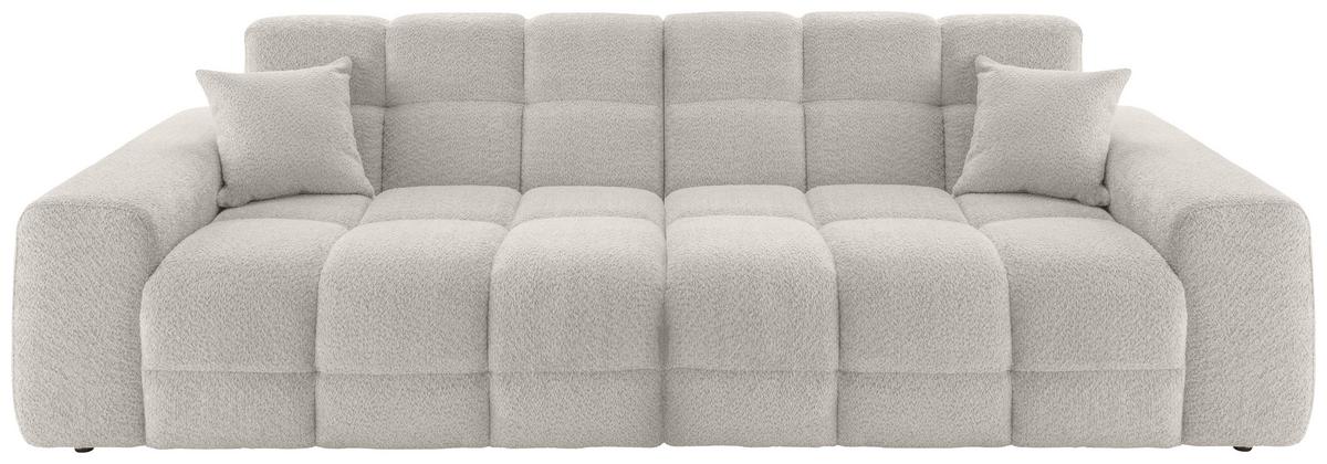 Viersitzer-Sofa Bosco, Weiß B: 300 cm - Schwarz/Weiß, MODERN, Textil (300/87/120cm) - Livetastic