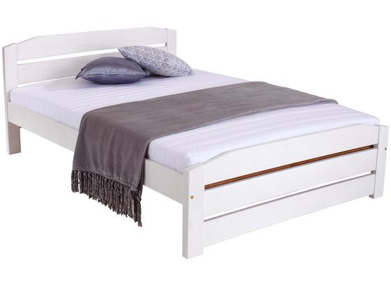 Rám Postele Thea - biela, Romantický / Vidiecky, drevo (147/79/208cm) Rám Postele Thea - biela, Romantický / Vidiecky, drevo (147/79/208cm)