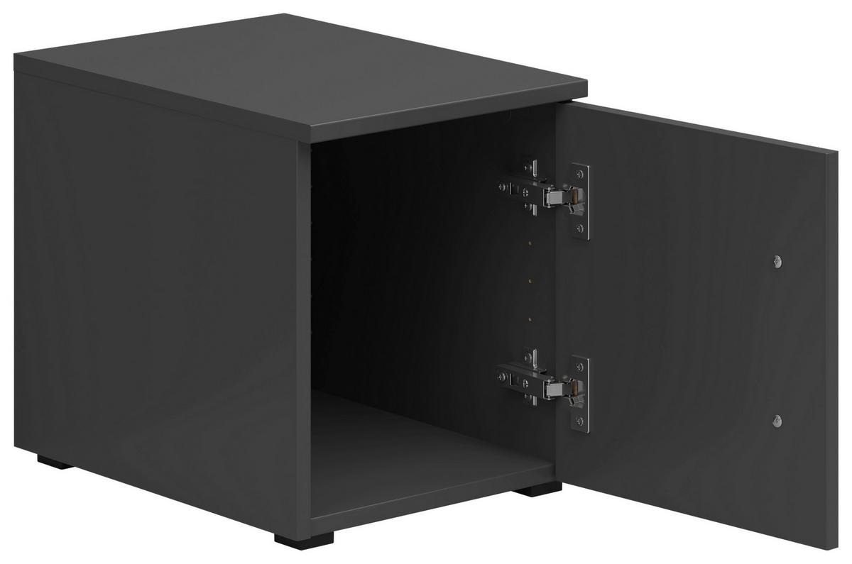 Szekrényrátét Multistauraum - grafitszürke, Modern, faalapú anyag (30/35/40cm) - Carryhome