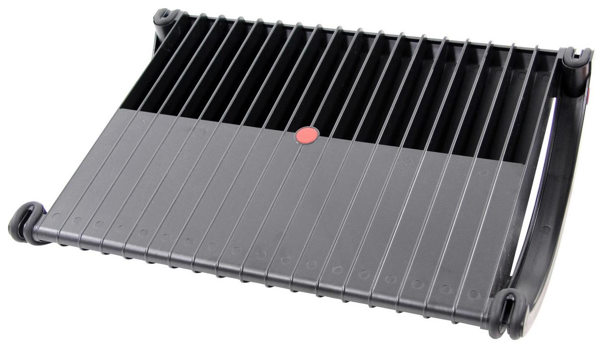 Fußstütze Podi - Schwarz, Basics, Kunststoff (48,5/10/34,5cm) - MID.YOU