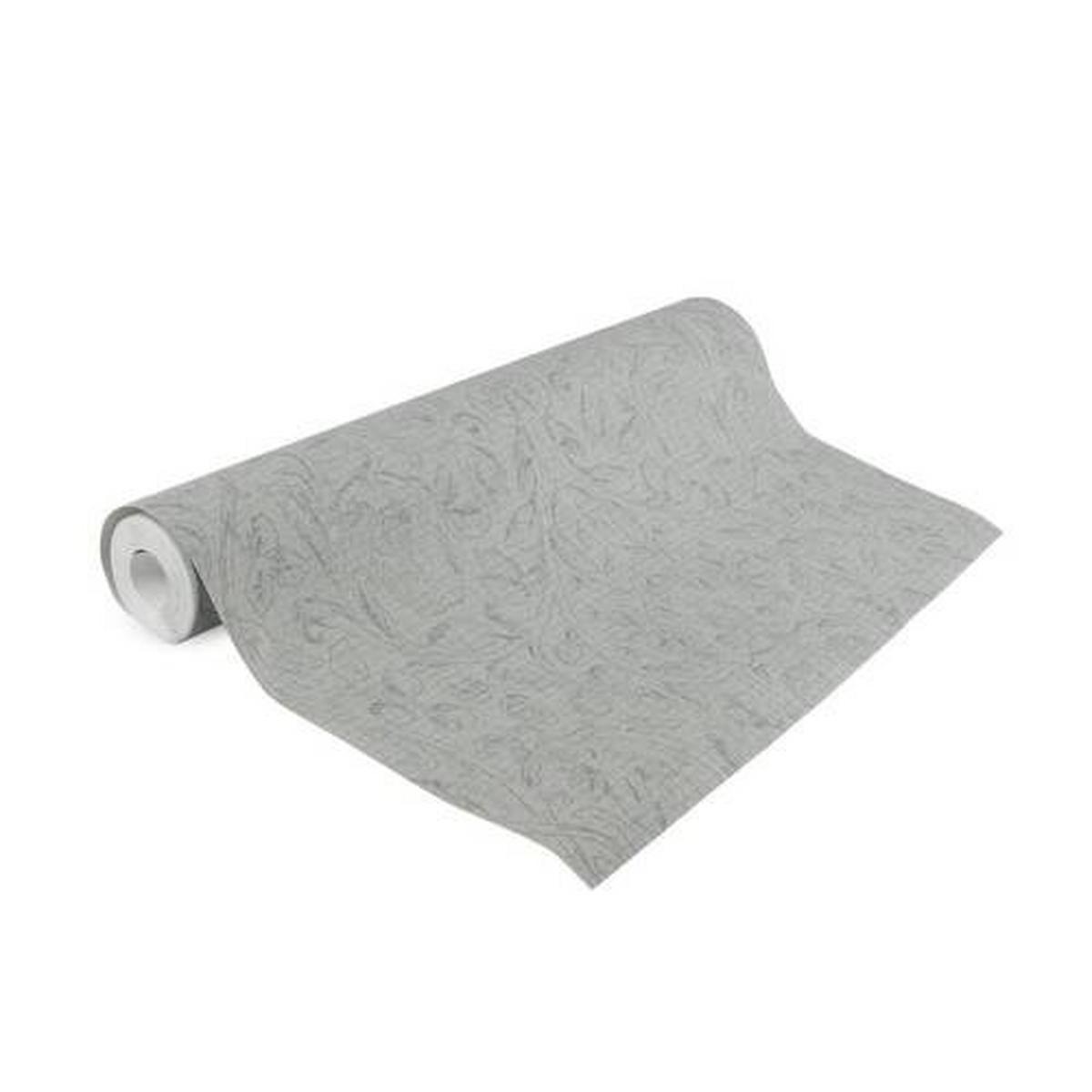 Vliestapete 118158 - Grau, Basics, Papier/Kunststoff (53/1005cm)