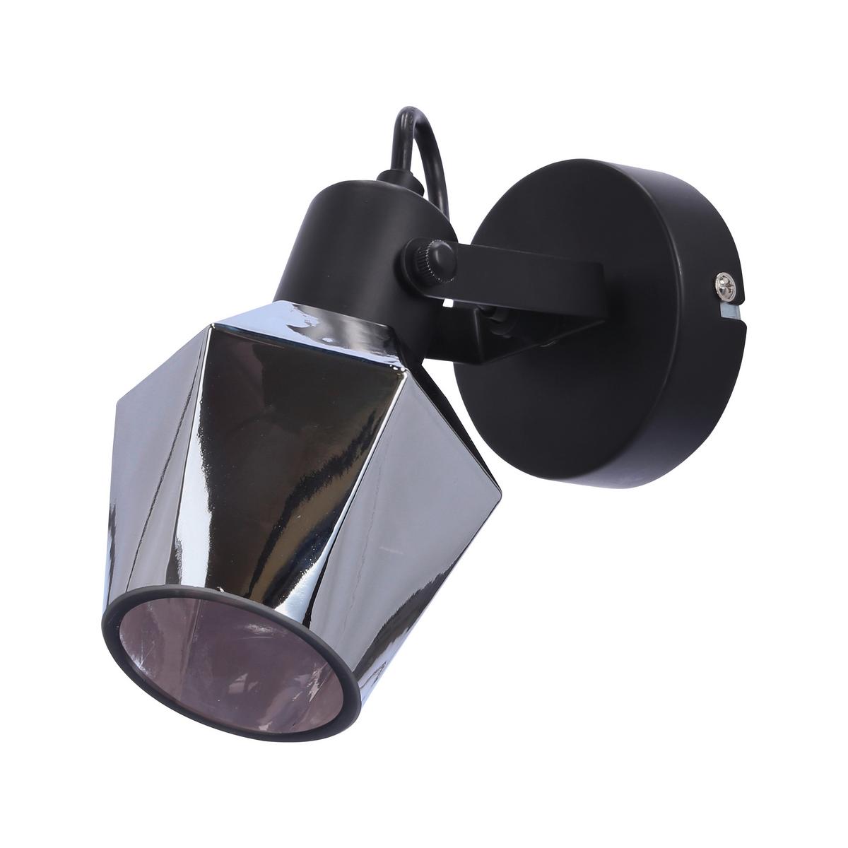 Strahler 91-13347 Randi - Schwarz, Design, Glas/Metall (19/9/16cm)