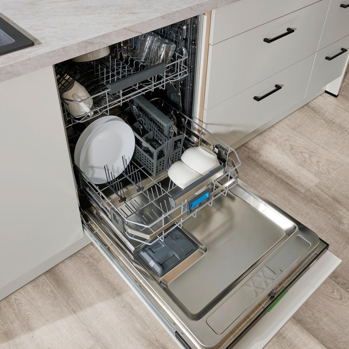 MYČKA NÁDOBÍ DKDT5900XK - barvy nerez oceli, Basics, kov (59,6/81,8/55cm) - Dieter Knoll