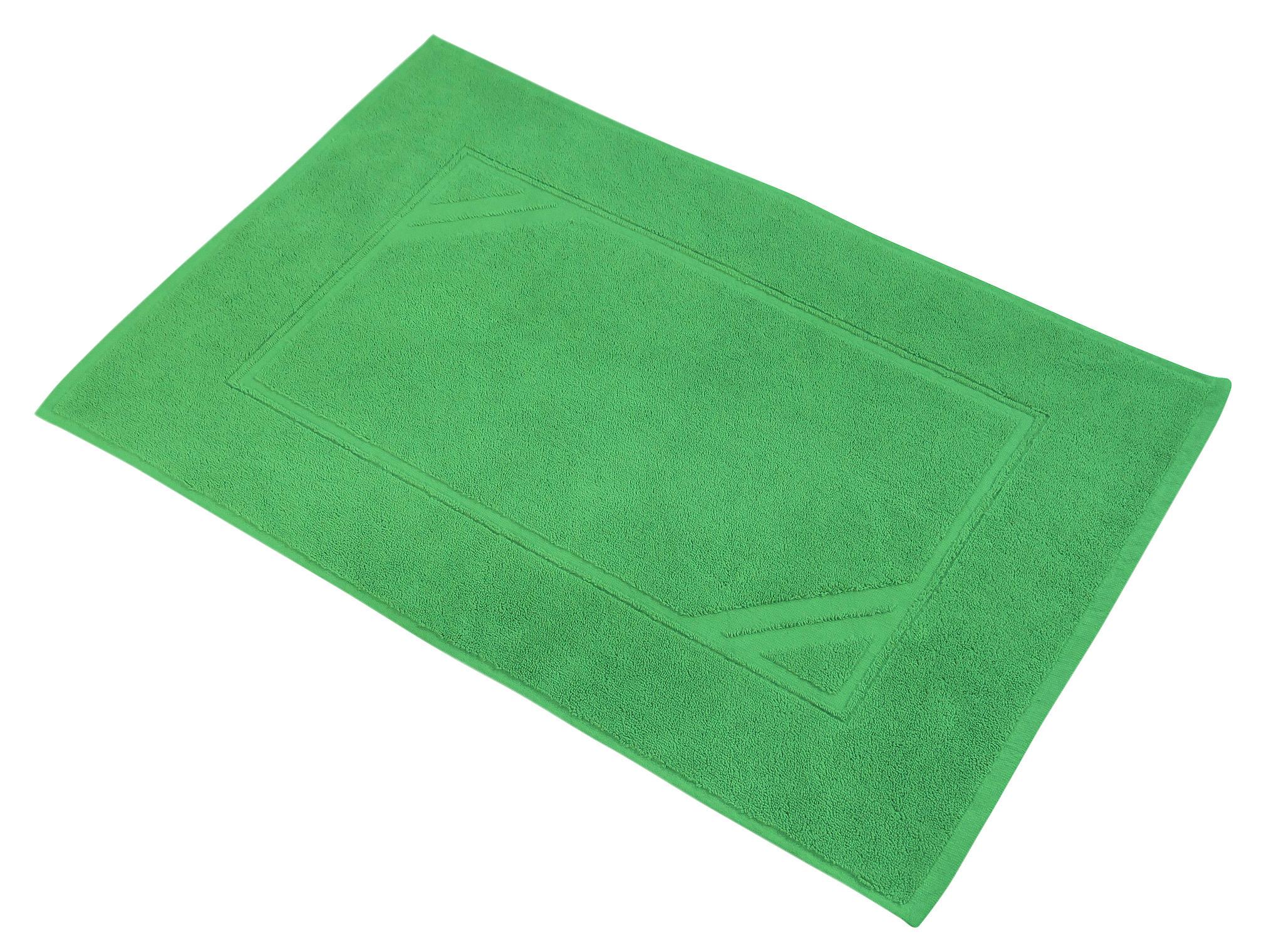 Badematte Katharina - Grün, LIFESTYLE, Textil (50/70cm) - Framsohn
