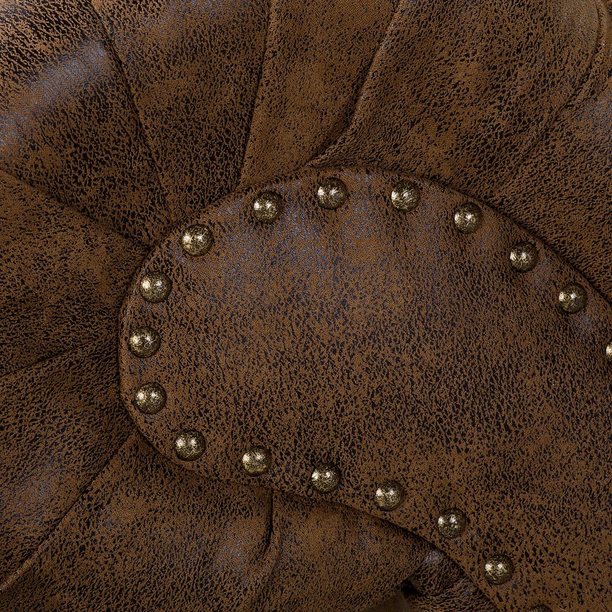 Récamiere Pako Braun B: 185cm - Braun, Design, Textil (185/93/75cm) - Livetastic