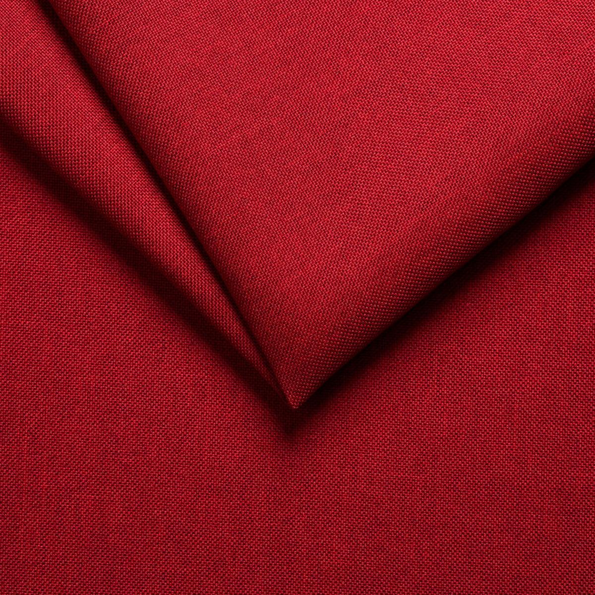 Rozkládací pohovka MEGA, červená - černá/červená, Design, kompozitní dřevo/textil (190/80/75cm) - Based