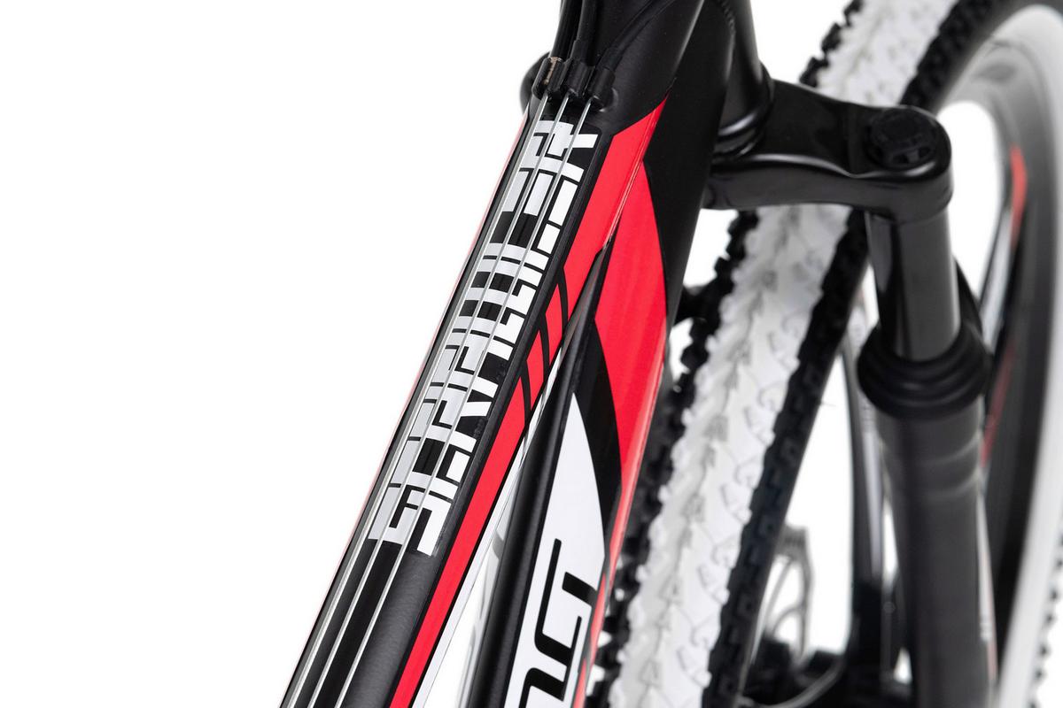 Mountainbike Fully 27,5 Zoll Scrawler 21 Gänge - Rot/Schwarz, Basics, Metall (139/80/21cm) - KS Cycling