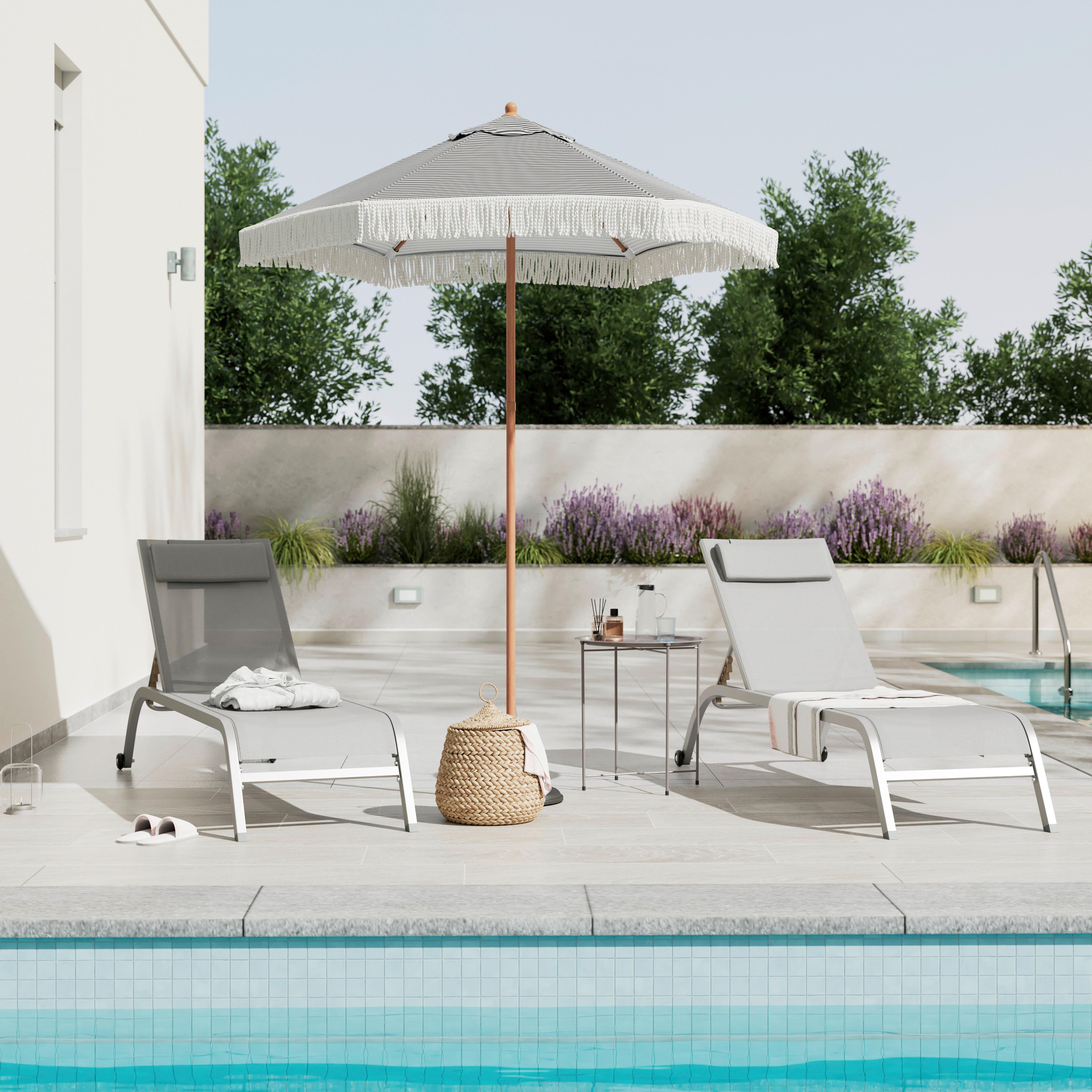Napernyő Ibiza - bézs/natúr, Modern, textil/fém (200/172cm) - Beldano