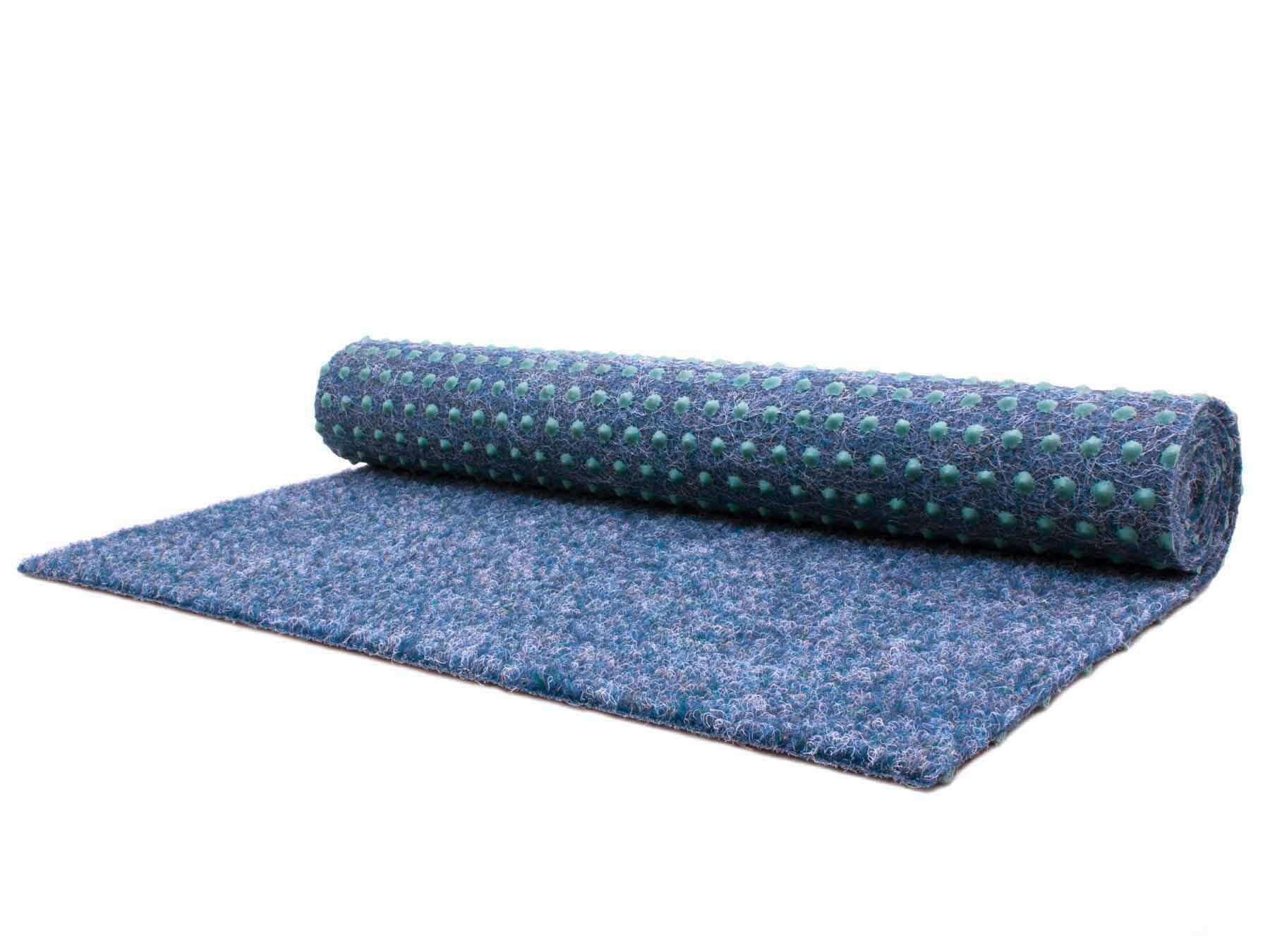 Rasenteppich Georgia Blau - Blau, Basics, Textil (133/250cm)