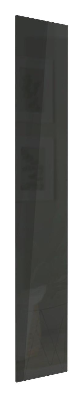 Dveře Unit - antracitová, Moderní, kompozitní dřevo (45,3/232,6/1,8cm) - Ondega