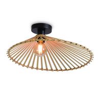 DECKENLEUCHTE BROMO/C50/N - Naturfarben, Trend, Holz (50/15cm) - Good & Mojo