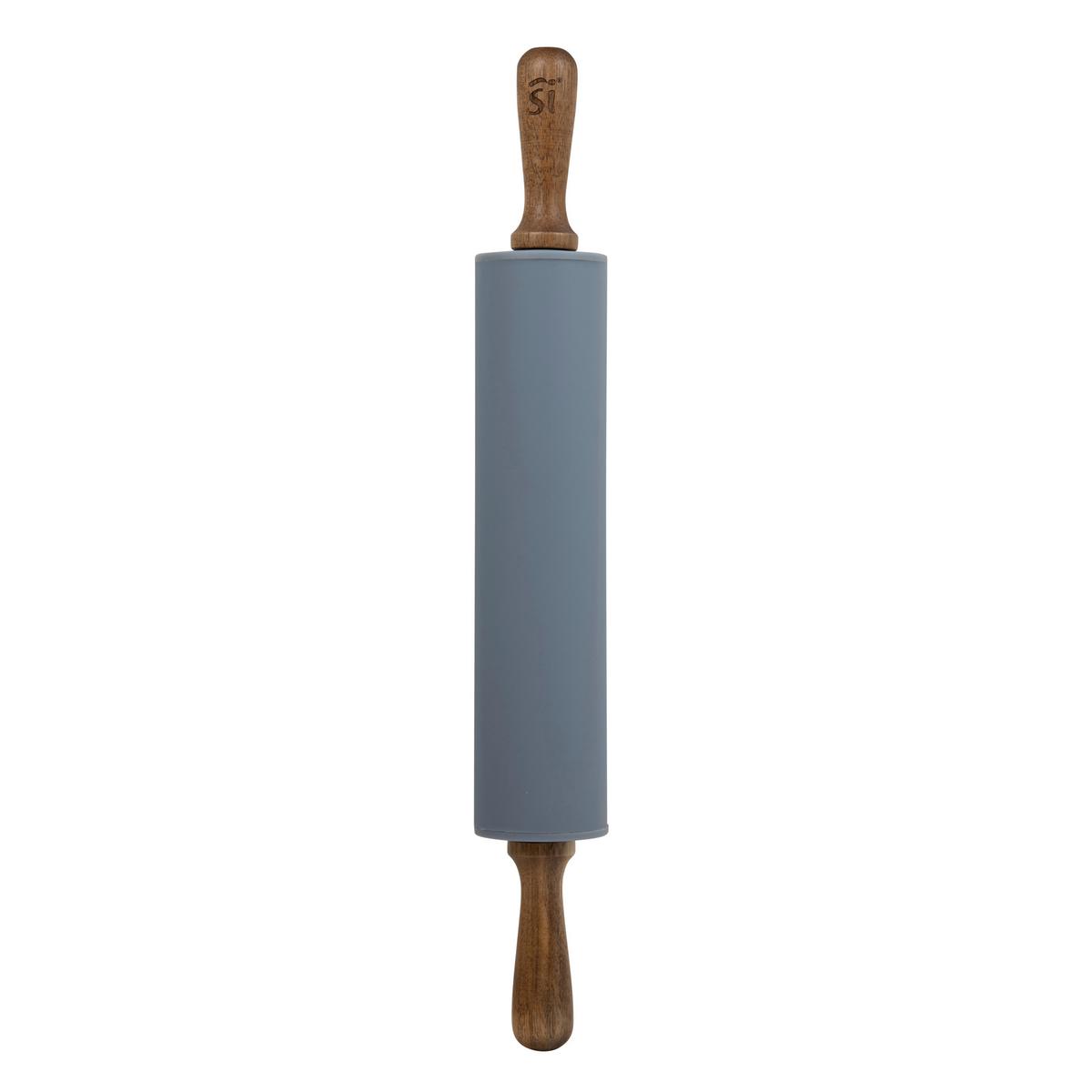 Küchenhelferset 5-Teilig Tools Set Hellblau/Akazie - Hellblau, Basics, Kunststoff (7.8/29,7/39.8cm)