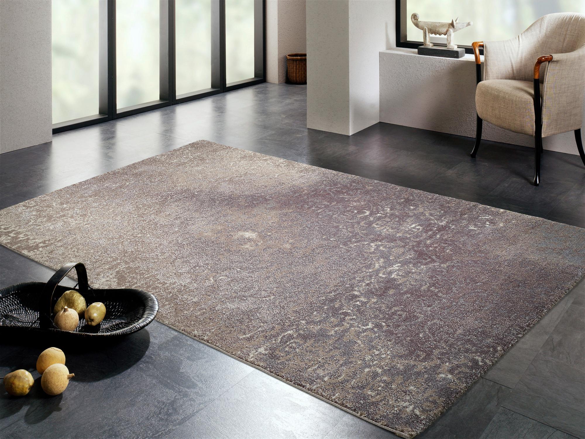 Vintage-Teppich Sandfarben Palermo 200x290 cm - Sandfarben, Basics, Textil (200/290cm) - Novel