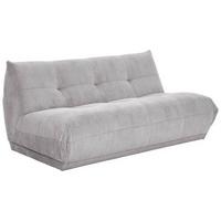 Modul Sofa Giselle 4er Sofa B: 180 cm Cord Grau - Grau, Trend, Textil (180/80/112cm) - Livetastic