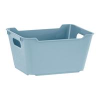 KOŠÍK NA DROBNOSTI LOTTA -S- CA. 1,8L -EXT- - modrá, Moderní, plast (19,5/14/10cm)
