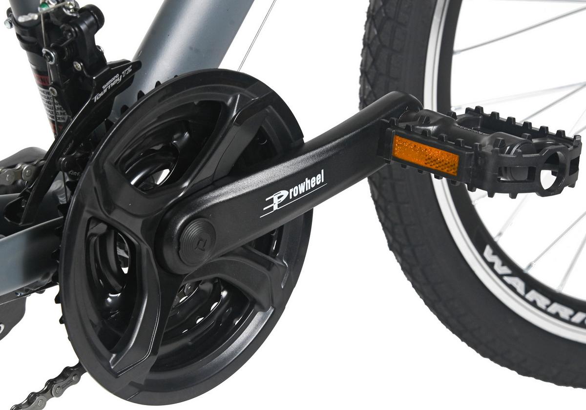 Kinderfahrrad 24'' Anthrazit - Anthrazit, MODERN, Metall (25/140/60cm)