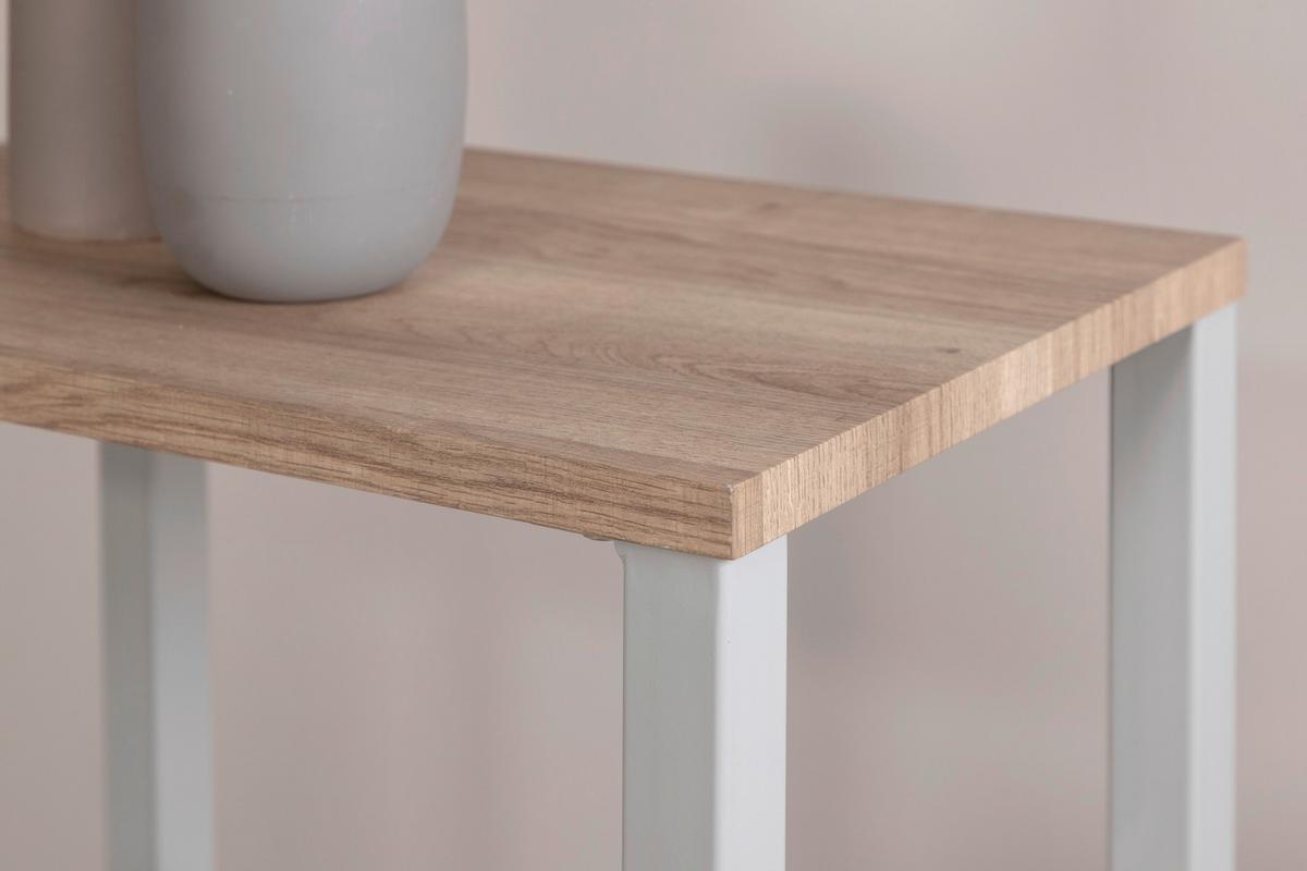 NACHTTISCH Rise Grau B: 30cm - Grau, Design, Holz/Metall (30/70/45cm) - Livetastic