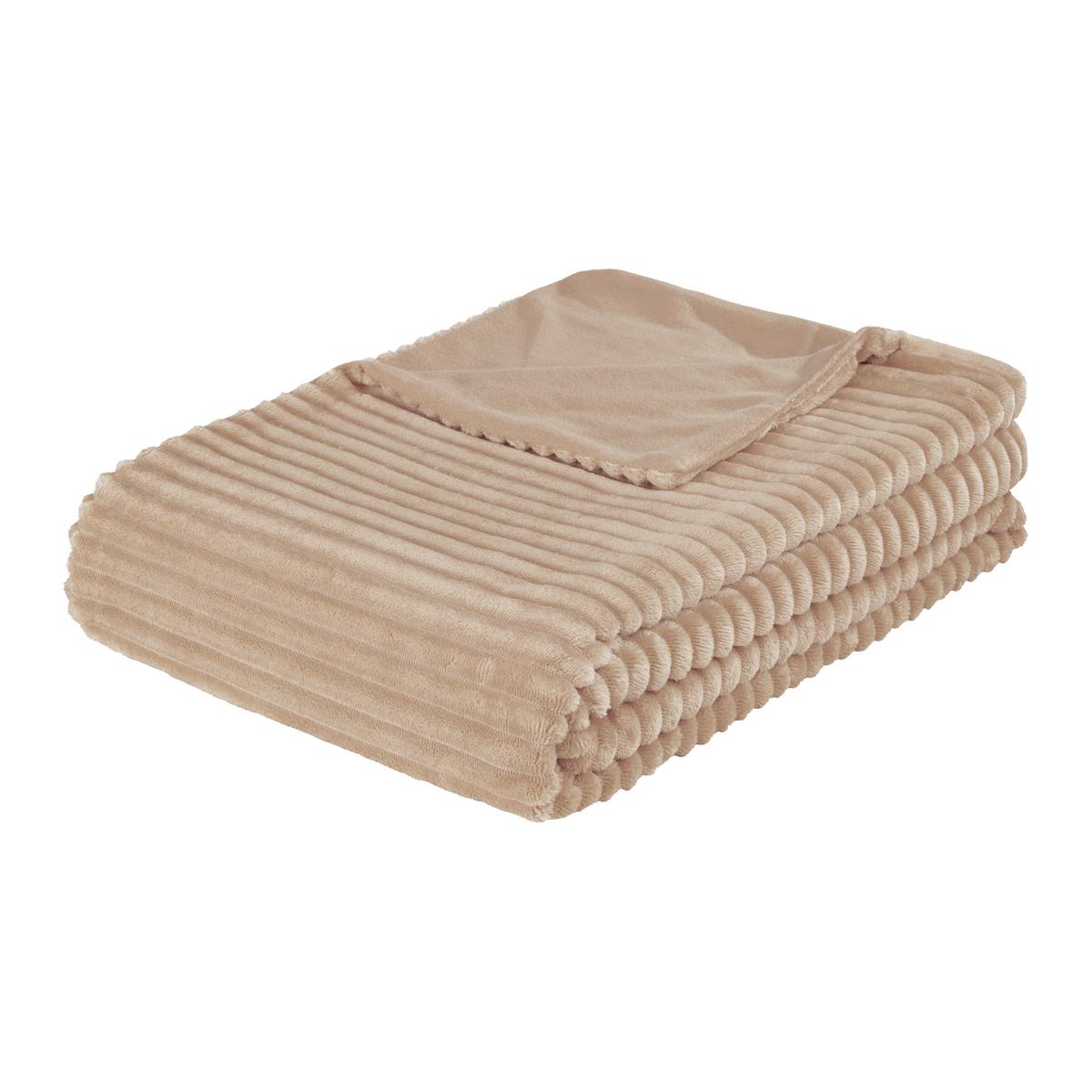 MÄKKÁ DEKA CONNI - sivohnedá, Modern, textil (140/200cm) - Modern Living