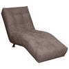 Liege Isabella Flachgewebe Taupe - Taupe/Chromfarben, MODERN, Textil (68/88/164cm) - MID.YOU