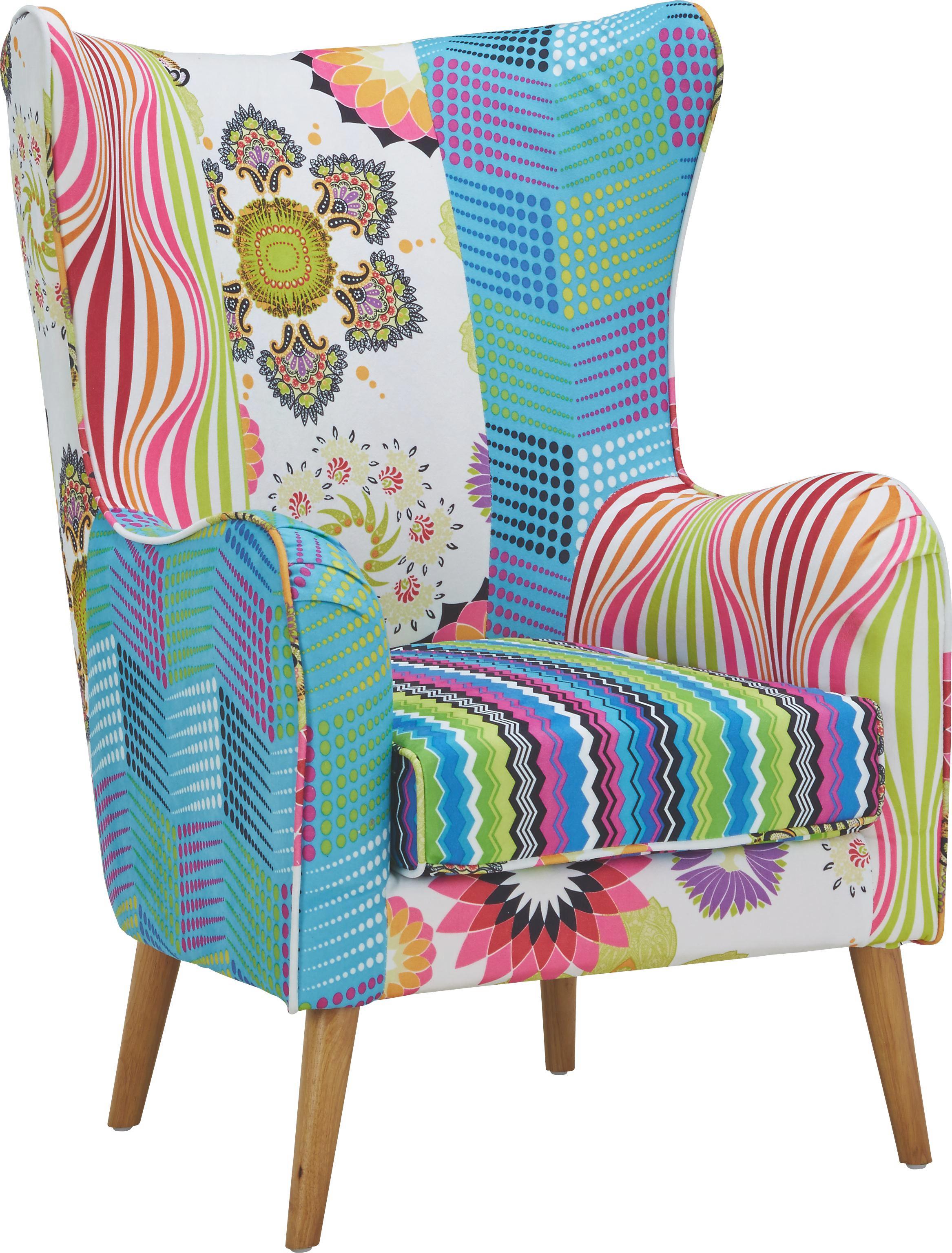 Kreslo Marianne - viacfarebná, Moderný, textil (73/106/79cm)