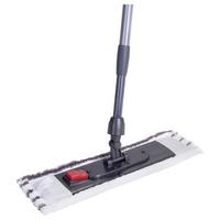 Bodenwischer Premium mit Teleskopstiel - Anthrazit/Weiß, KONVENTIONELL, Textil/Metall (150cm) - Ondega