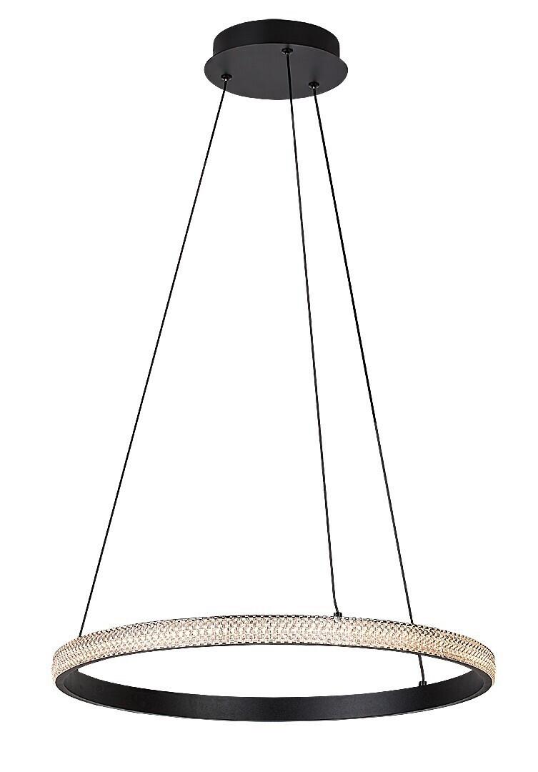 ZÁVESNÉ SVIETIDLO GRETE - čierna/biela, Design, kov/plast (50/150cm)
