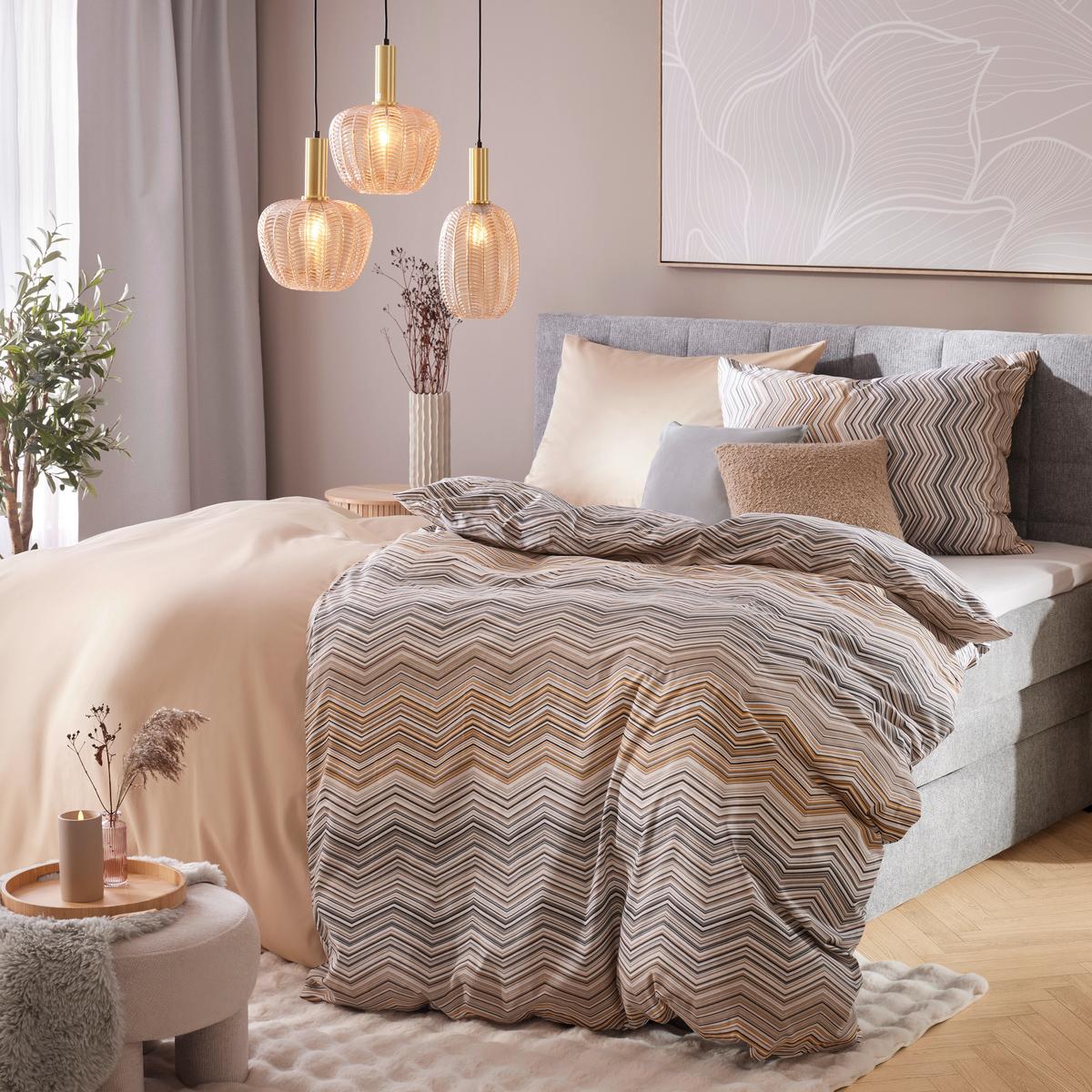 POVLEČENÍ XENIA UNI - béžová, Moderní, textil (140/200cm) - Premium Living