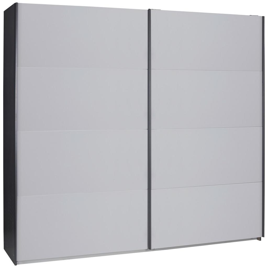 Schwebetürenschrank Mit Glasfront 226cm Feldkirch Grau