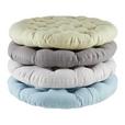 Sitzkissen Lianna - Anthrazit, MODERN, Textil (42/5cm) - Luca Bessoni