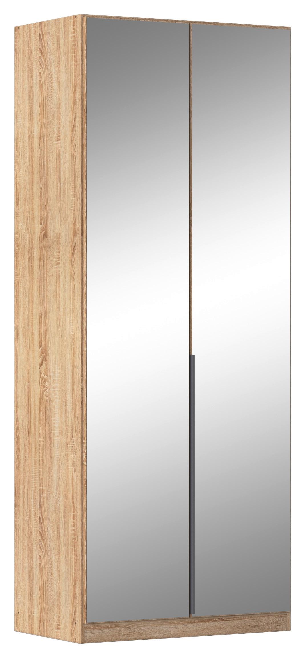 Drehtürenschrank Alabama, Sonoma Eiche B: 91 Cm - Sonoma Eiche, MODERN, Holzwerkstoff (91/229/54cm) - Rauch Möbel