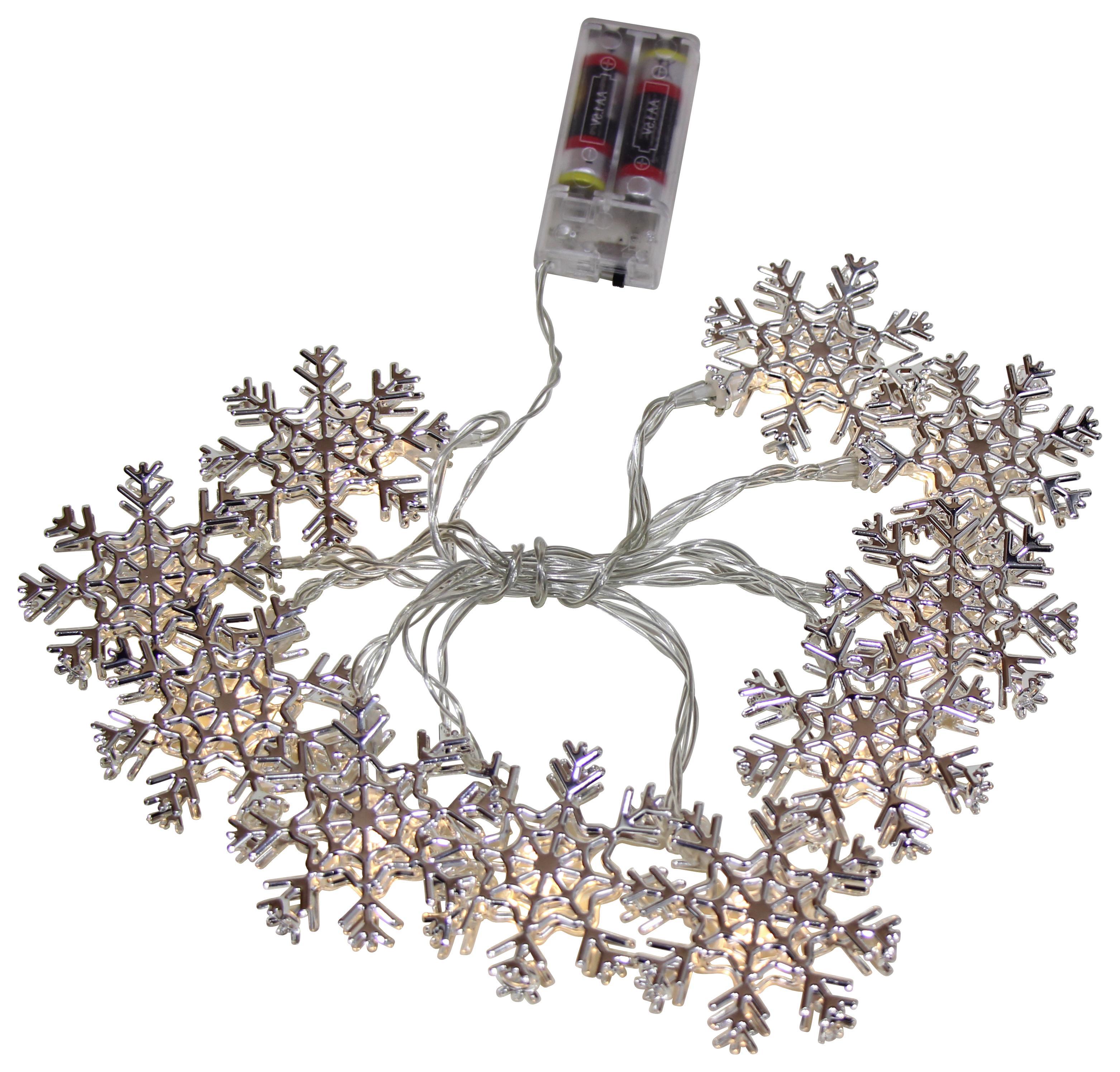 Fényfüzér Denis - Nikkel, romantikus/Landhaus, Fém (6,5/6,5cm) - James Wood