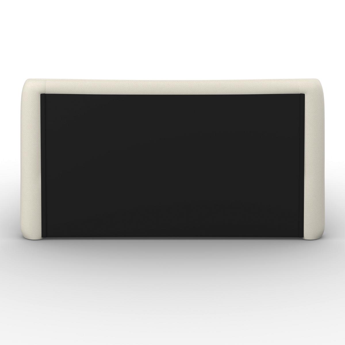 Čalúnená posteľ VALION 160x200 cm, slonovinová - slonovinová/prírodná farba, Modern, kov/drevo (160/200cm) - Bessagi Home